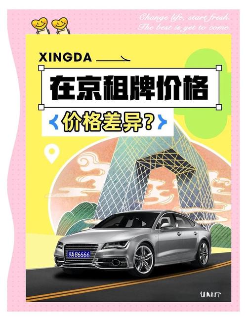 京牌车带牌出租多少钱