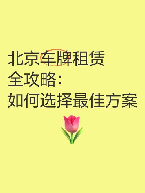 北京出租京牌代办