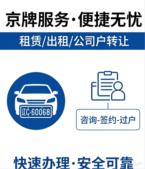 北京牌照指标出租代办